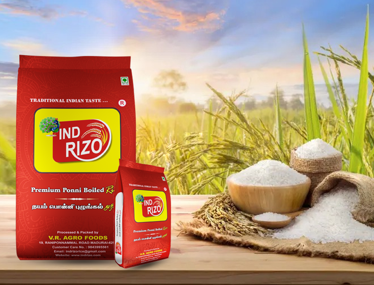 INDRIZO Premium Ponni Boiled Rice